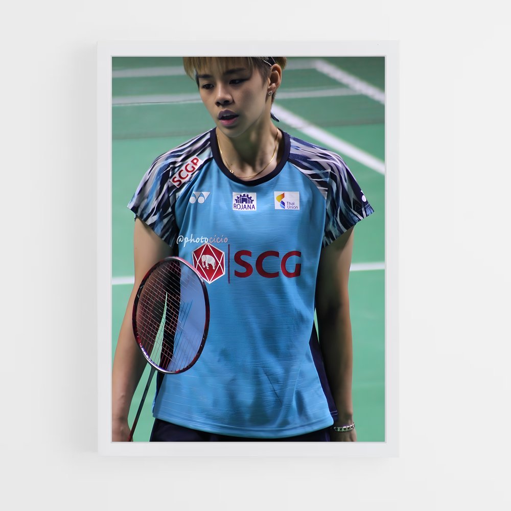 Poster Sapsiree taerattanachai – affiche Badminton (vue 3)